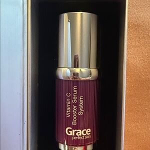 Grace Vitamin C Booster Serum - Purple Bottle with Silver Cap